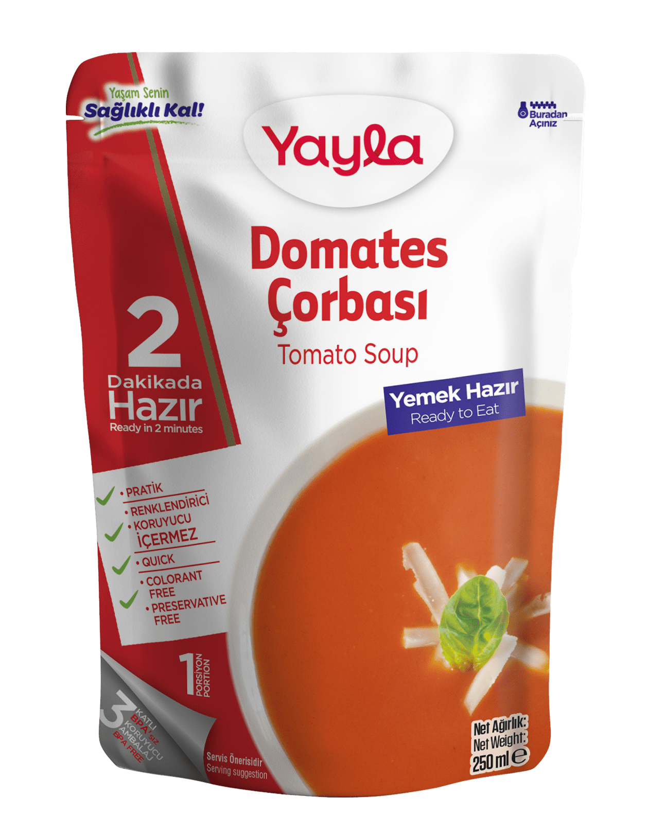 Yayla Domates Çorbası 1500 GR