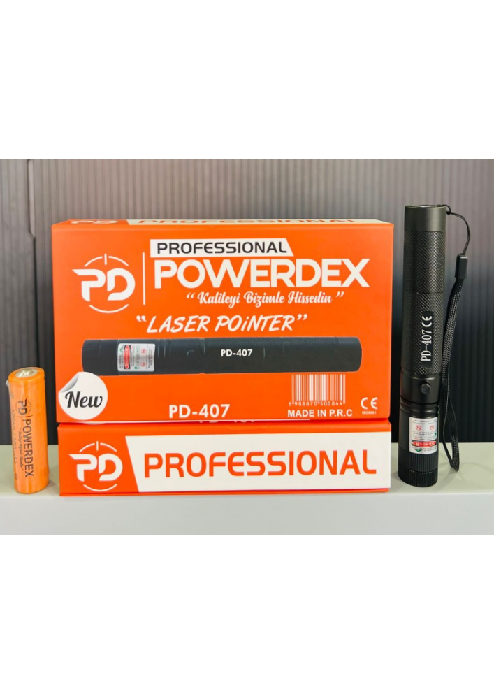 POWERDEX PD-407 PROFESSIONAL SARJLI LAZER