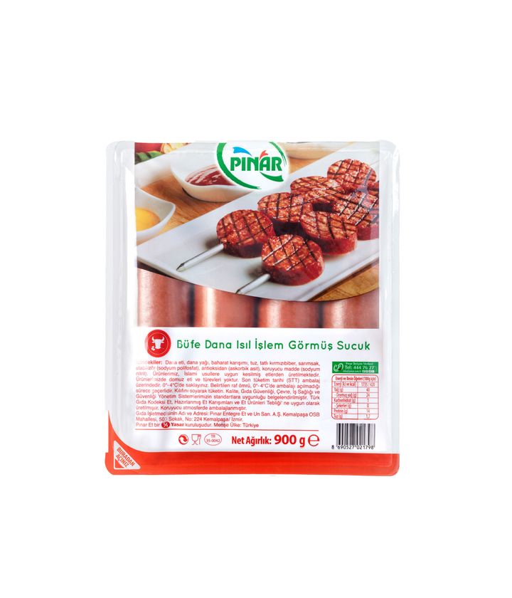 PINAR SUCUK BÜFE 900 GR.