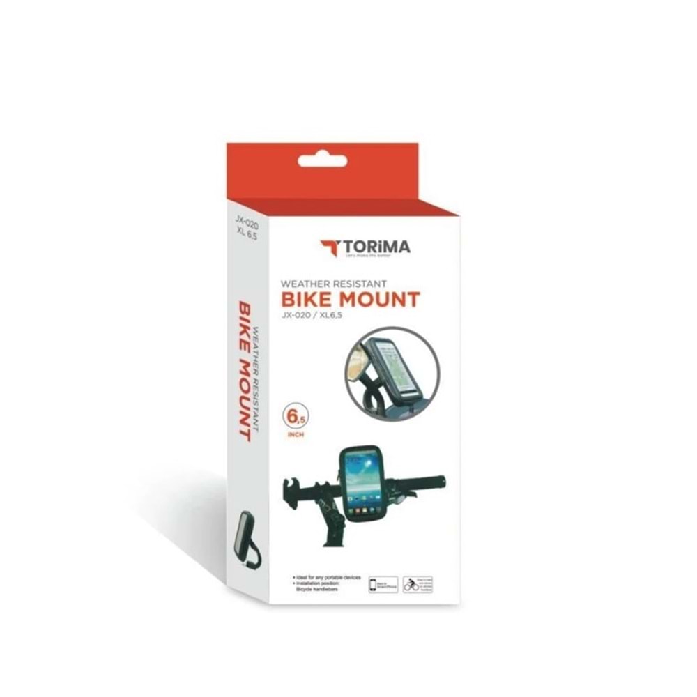 TORİMA SU GEÇİRMEZ BİSİKLET MOTOR ATV TELEFON TUTACAĞI