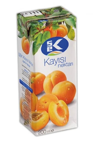 SEK KAYISILI MEYVE SUYU 200 ML