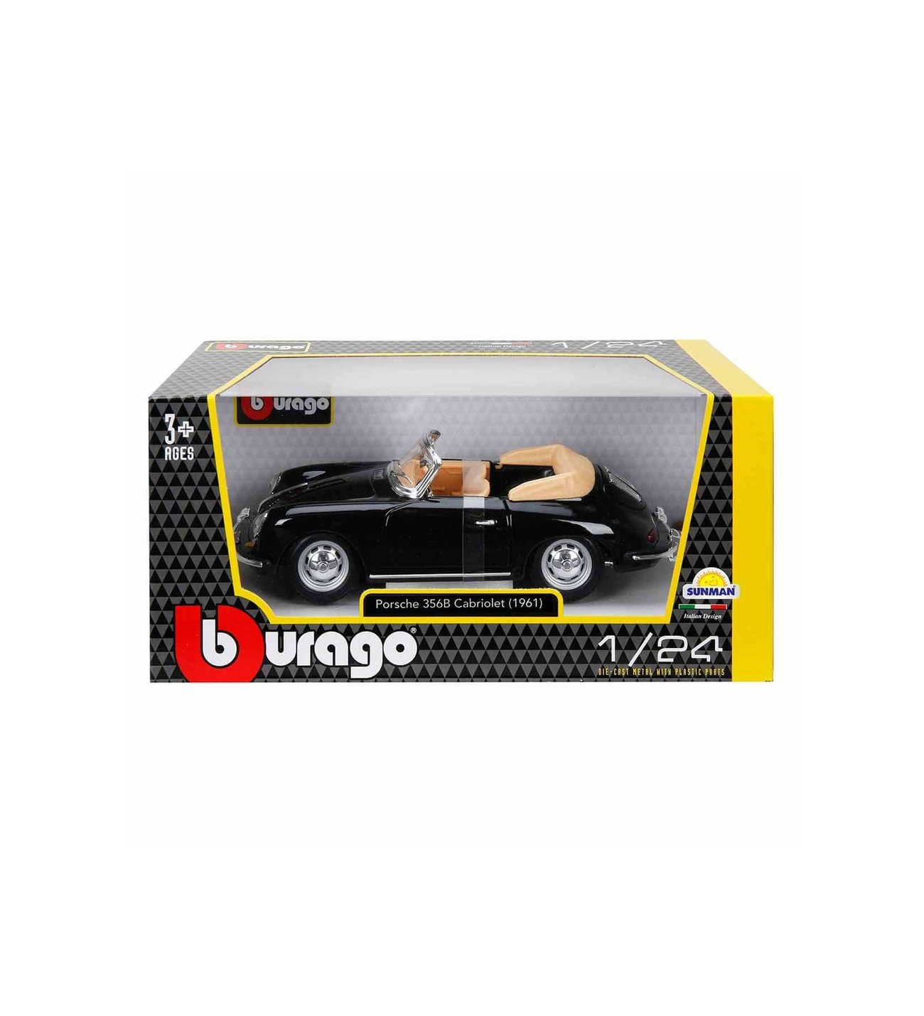 1/24 PORSCHE 356B CABRIOLET  1961 MODEL ARABA (S01