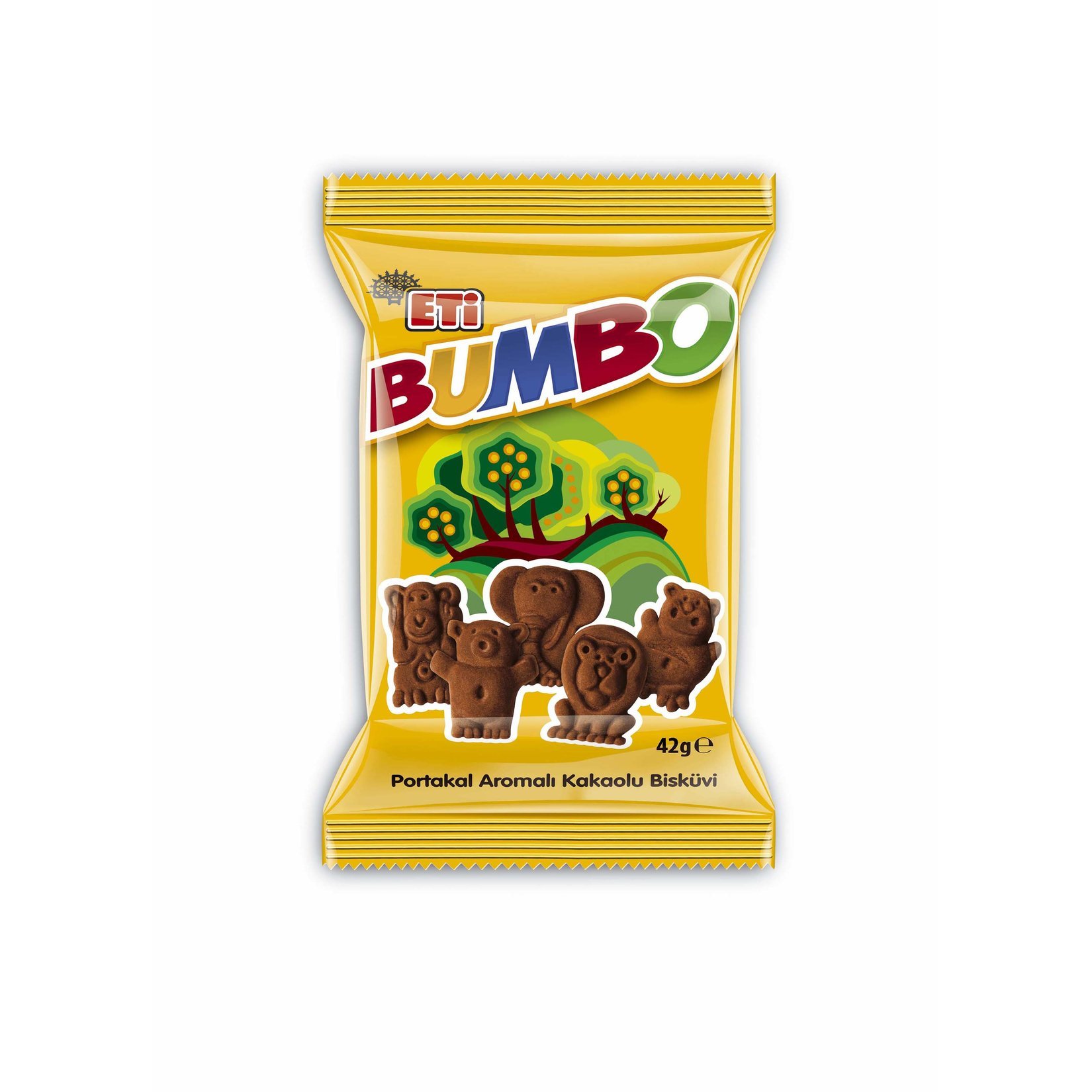 ETİ BUMBO PORTAKAL& KAKAOLU BİSKÜVİ 42 GR