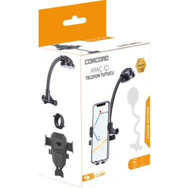 CONCORD CH-109 VANTUZLU KLİPSİ ARAÇ İÇİ TELEFON TU