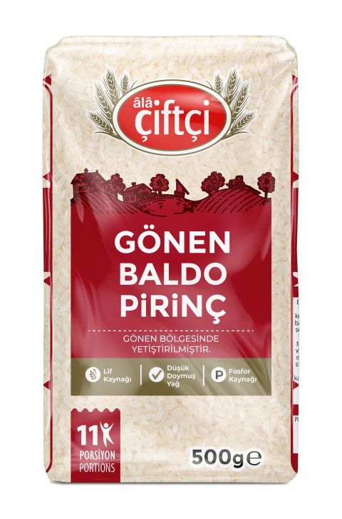 Ala Çiftçi Gönen Baldo Pirinç Paket 500 Gr