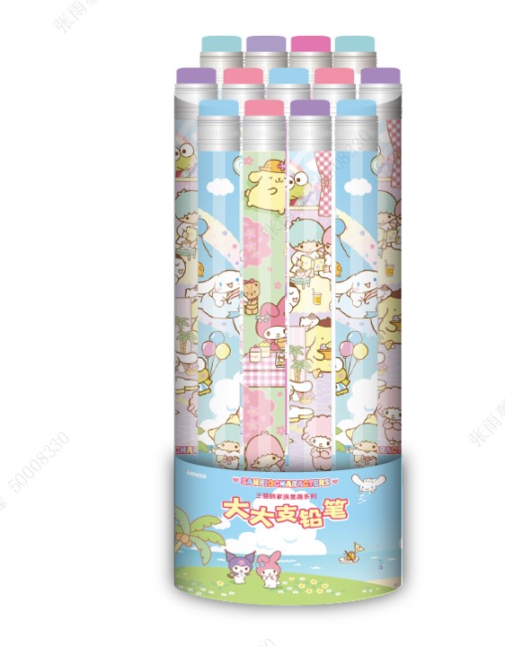 SANRIO KARAKTERLERİ LİSANSLI KAMP TEMALI MEGA KALEM