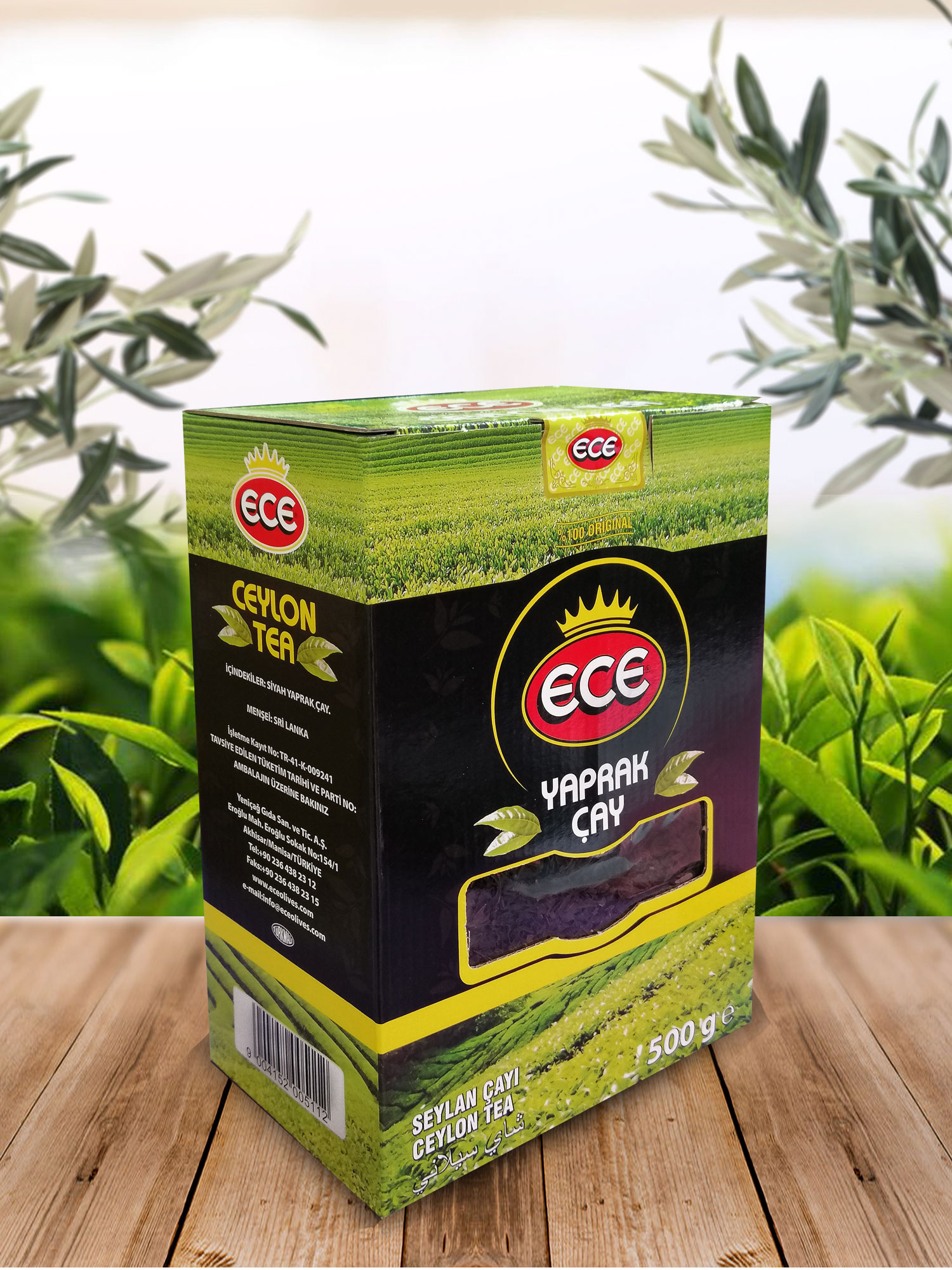 ECE SEYLAN YAPRAK ÇAY 500 GR (10 ADET)