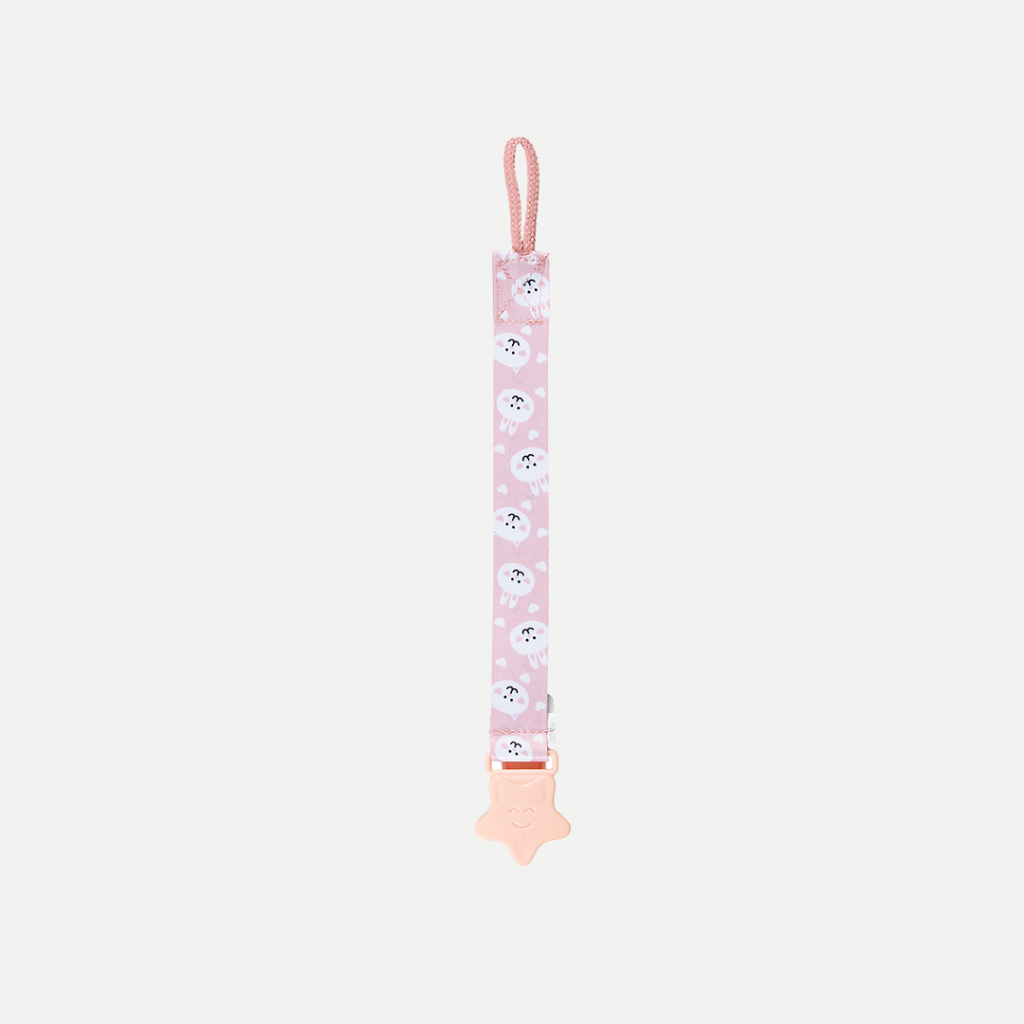  BABYJEM 427 EMZİK TUTACAĞI DESENLİ PEMBE AYICIK