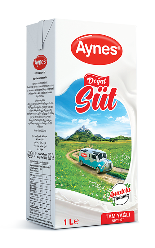 AYNES 1 LT %3,5 YAĞLI UHT SÜT