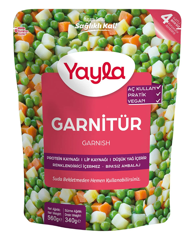 Yayla Haşlanmış Garnitür 560 GR