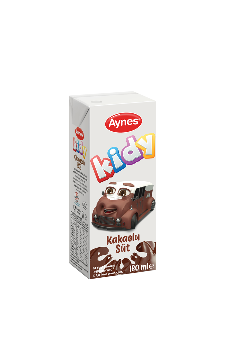 AYNES KİDY 180 ML KAKAOLU MEYVELİ SÜT