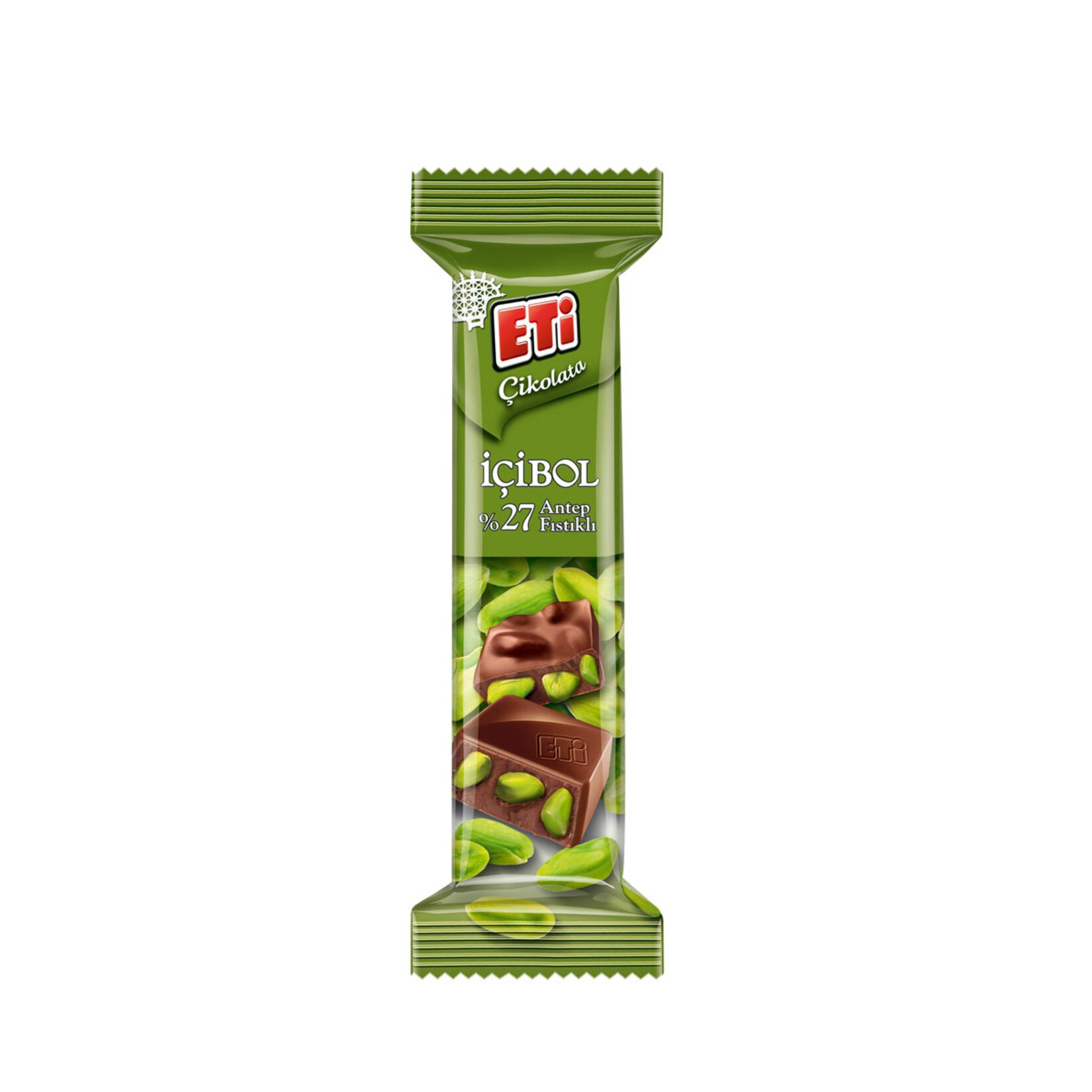 ETİ İÇİBOL ANTEP FISTIKLI ÇİKOLATA 30 GR 