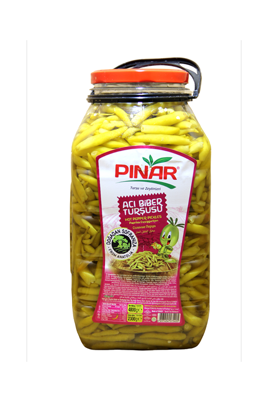 PINAR 4800 cc PET ACI BİBER TURŞUSU 2,5 KG