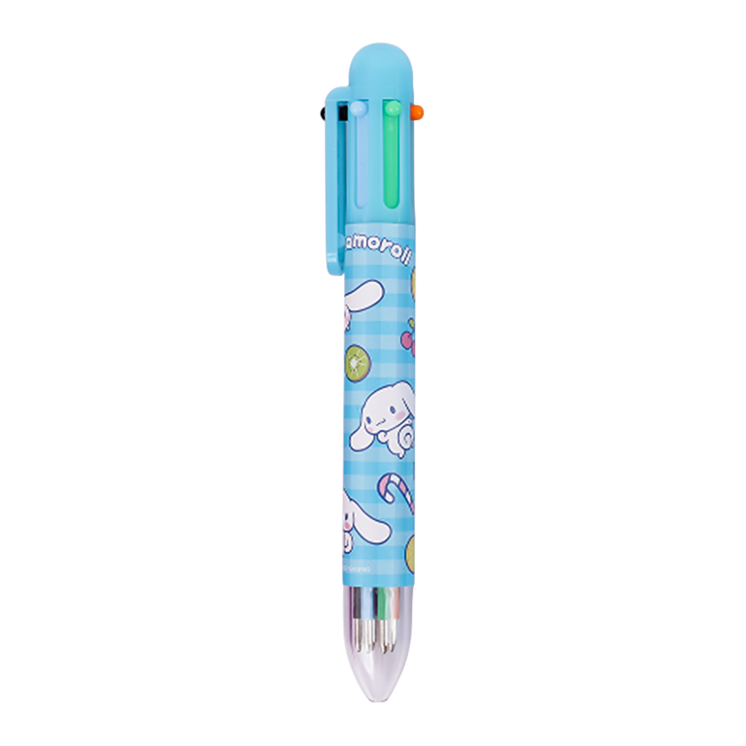 Sanrio Lisanslı 6 Renkli Çoklu Kalem (0,8Mm) - Cin