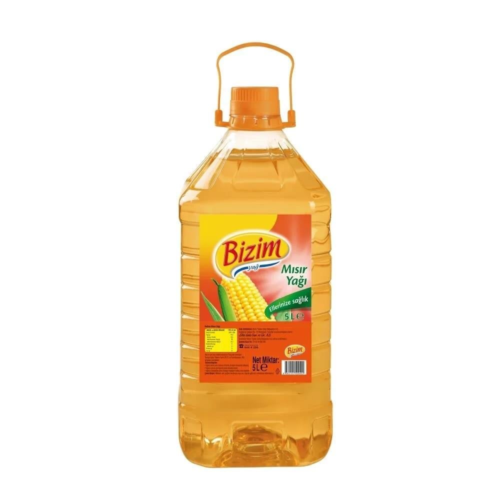BİZİM MISIR YAĞI PET 5 LT