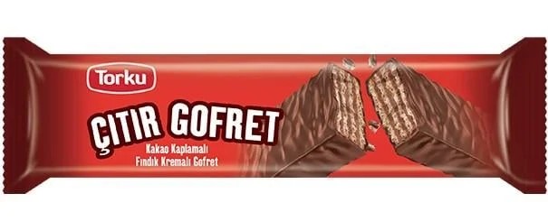 TORKU ÇİKOLATALI GOFRET 30 GR (24 ADET)