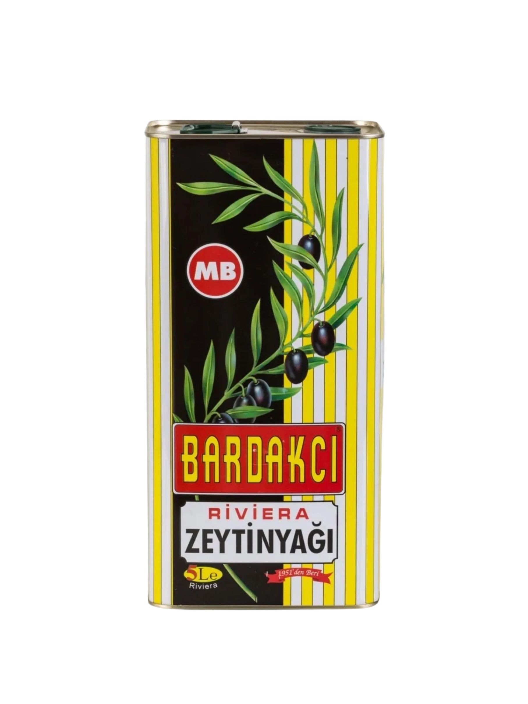 BARDAKCI NATUREL SIZMA ZEYTİNYAĞI 5 LT TENEKE
