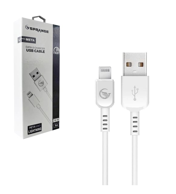SPRANGE L-META 3.1A İPHONE LİGHTNİNG KABLO DATA VE