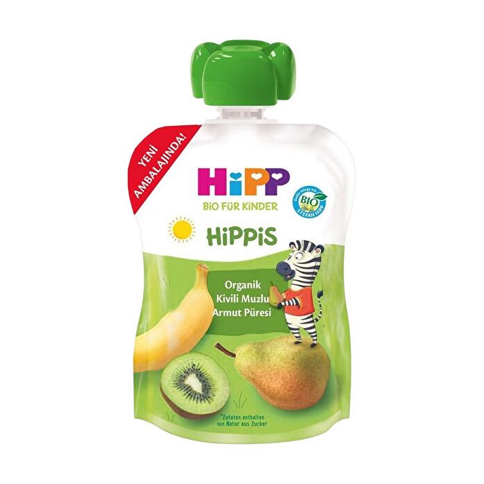 HİPP ORG.100 GR PÜRE KİVİ-MUZ-ARMUT