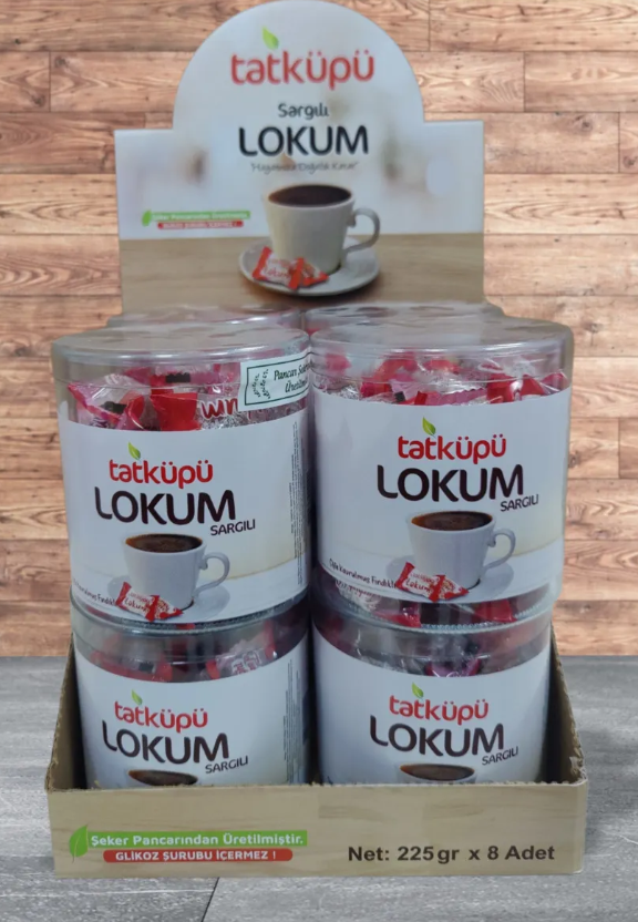 TATKÜPÜ TEK SARGILI LOKUM 225 GR X 8