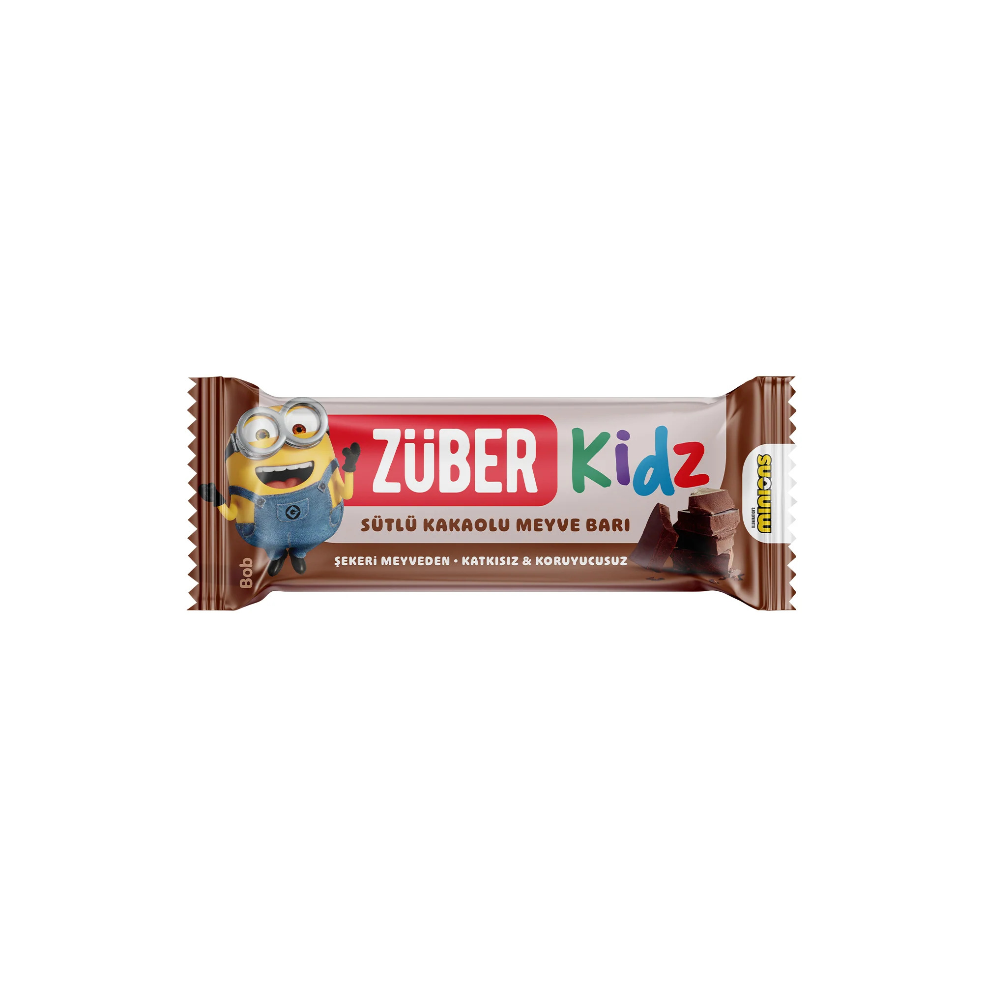  ZÜBER Kidz Sütlü Kakaolu Meyve Tatlısı 25gr 16 ADET