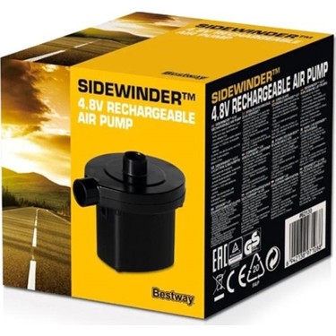 BESTWAY 62130 SIDEWINDER 4.8V ŞARJ EDİLEBİLİR POMPA