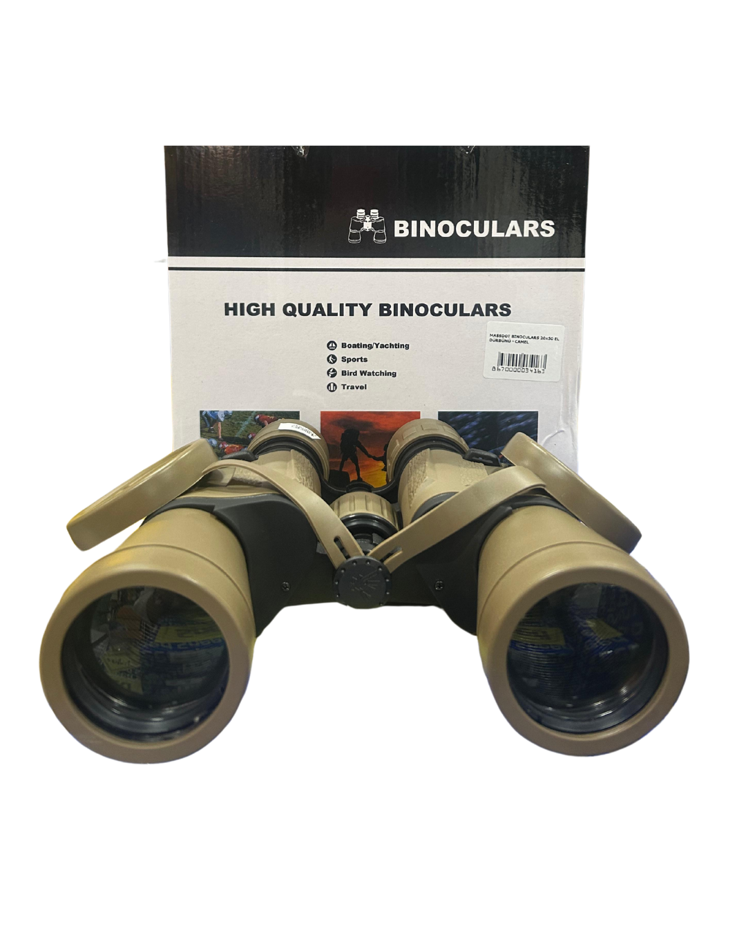 MASSDOT BINOCULARS 20x50 EL DÜRBÜNÜ - CAMEL