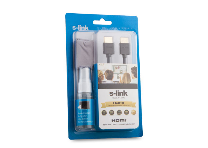 SLİNK SLX-370 TEMİZLİK SETLİ HDMI KABLO 1,5 MT