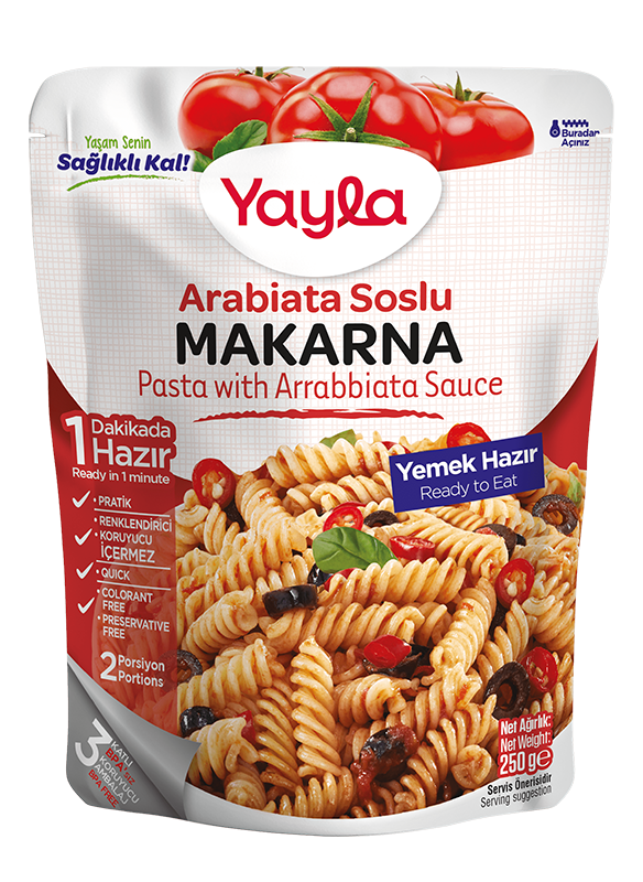 Yayla Arabiata Soslu Makarna 250 GR