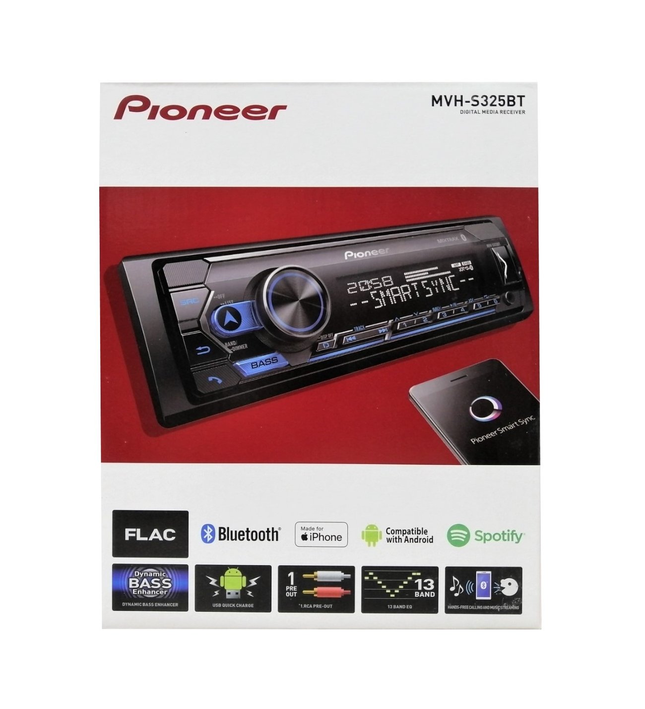 PİONEER MVH-S325 BT USB OTO TEYP