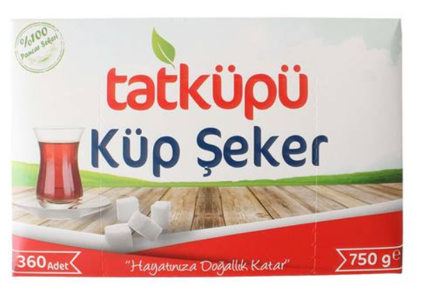 TATKÜPÜ KÜP ŞEKER 360 ADET 750 GR