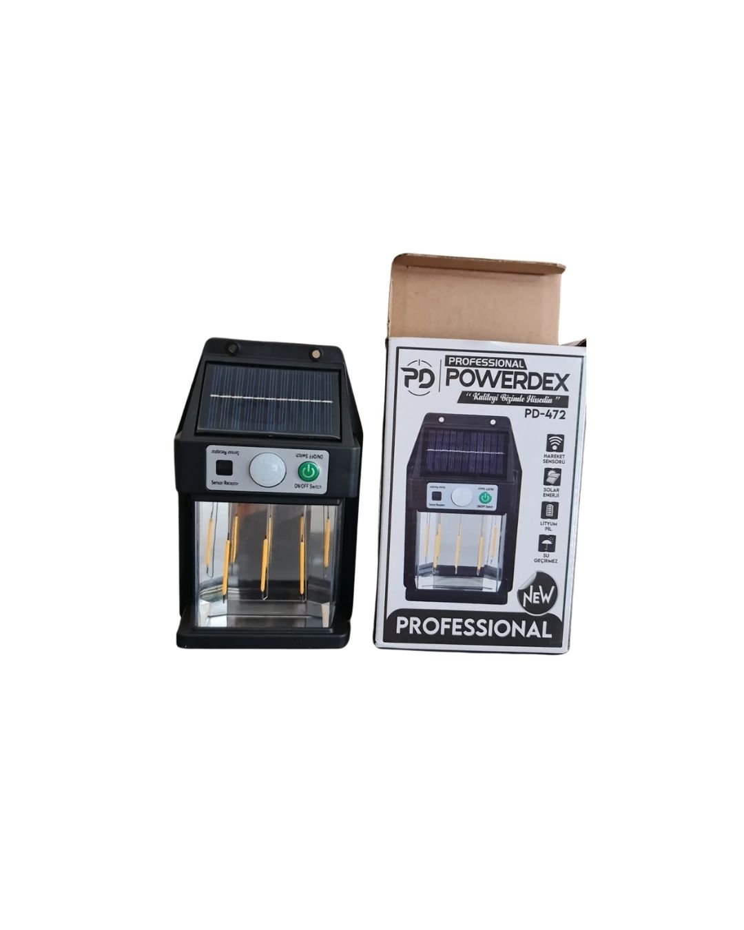 POWERDEX PD-472 SOLAR  HAREKET SENSÖRLÜ LAMBA
