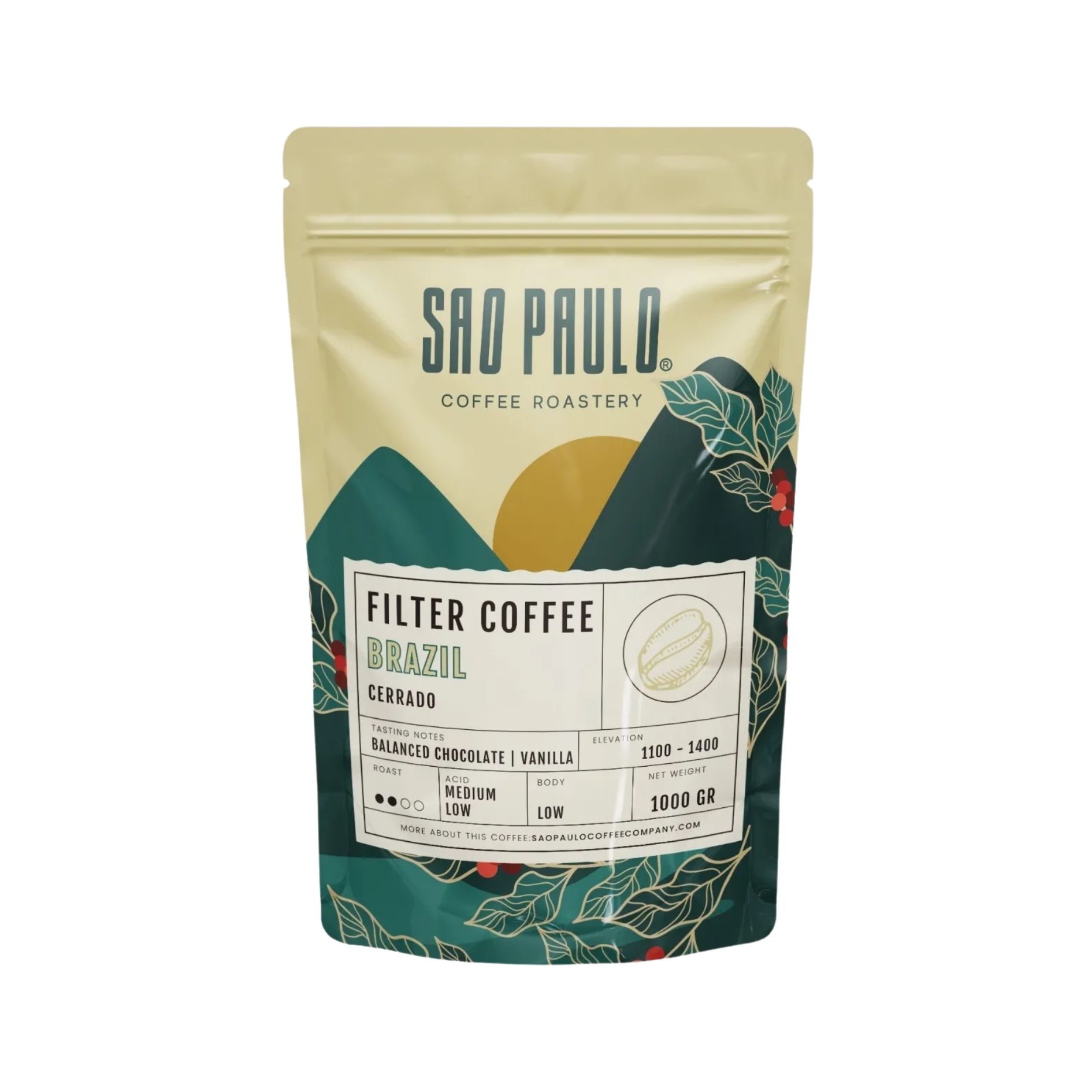 SAO PAULO BRAZİL FİLTRE KAHVE 1000 GR