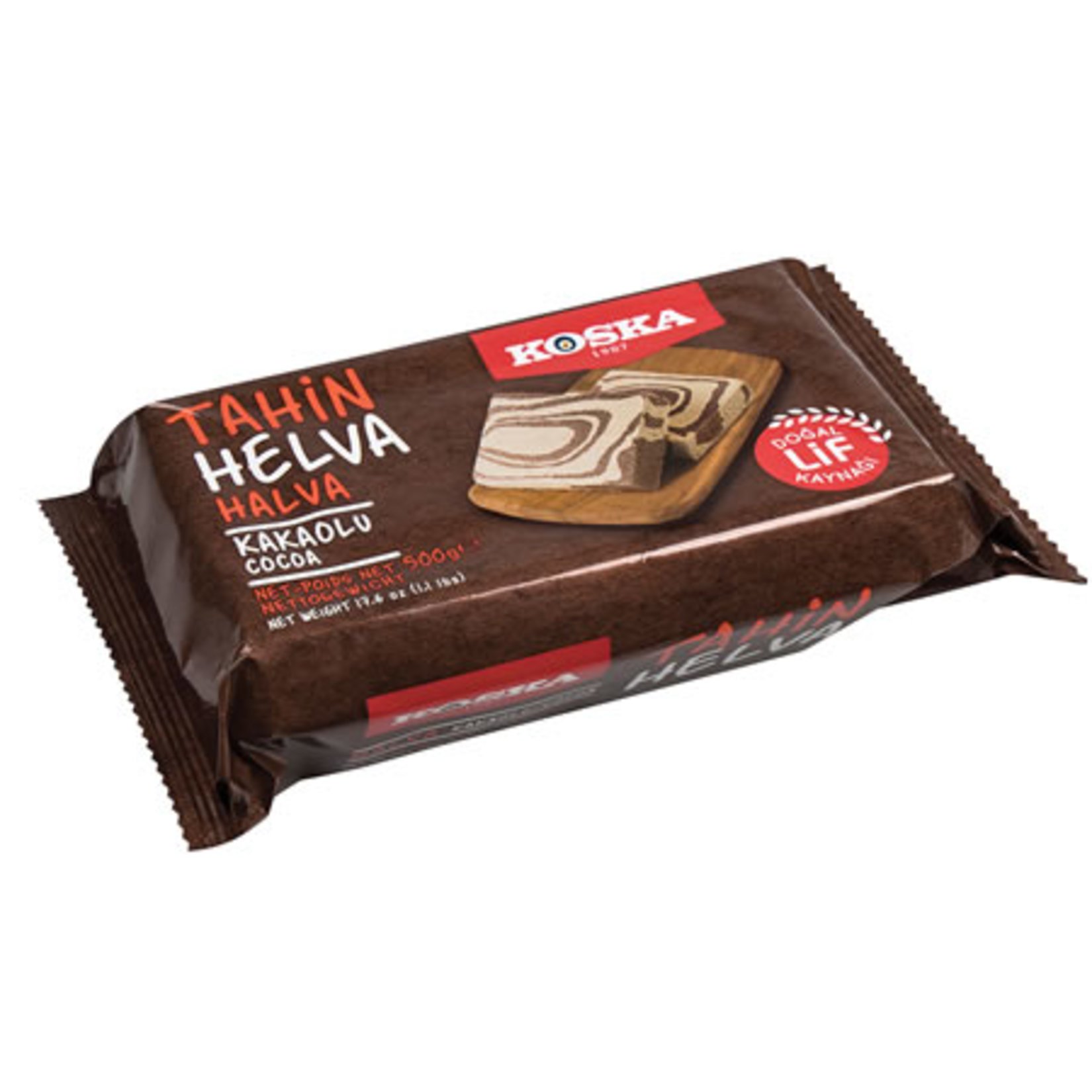 KOSKA 500 GR KAKAOLU HELVA (12 ADET)