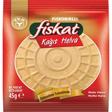 FİSKAT 45 GR SADE KAGIT HELVA (34 ADET)