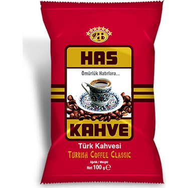 HAS TÜRK KAHVESİ 100 GR (25 ADET)
