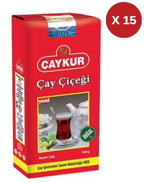 ÇAYKUR ÇİÇEK 500 GR ( 15 ADET )