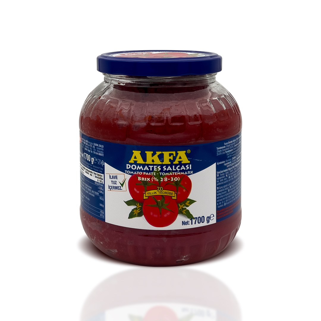 Akfa Domates Salçası Cam 1700 GR