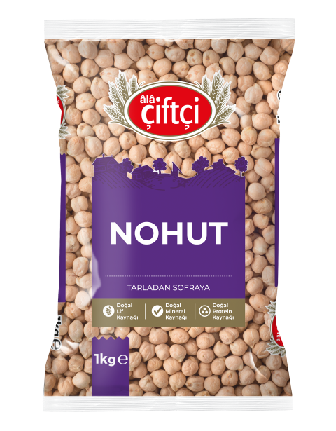 Ala Çiftçi Koç Başı Nohut Paket 8,5 mm 1 Kg