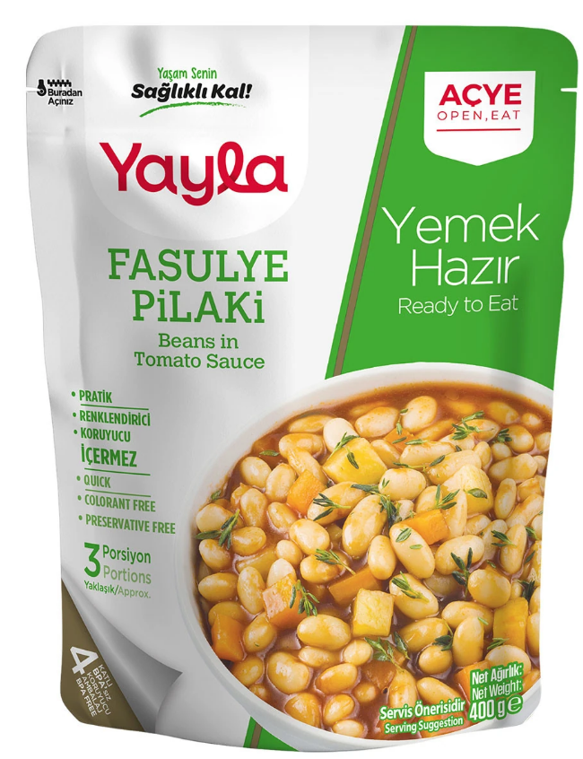 Yayla Fasulye Pilaki 400 GR