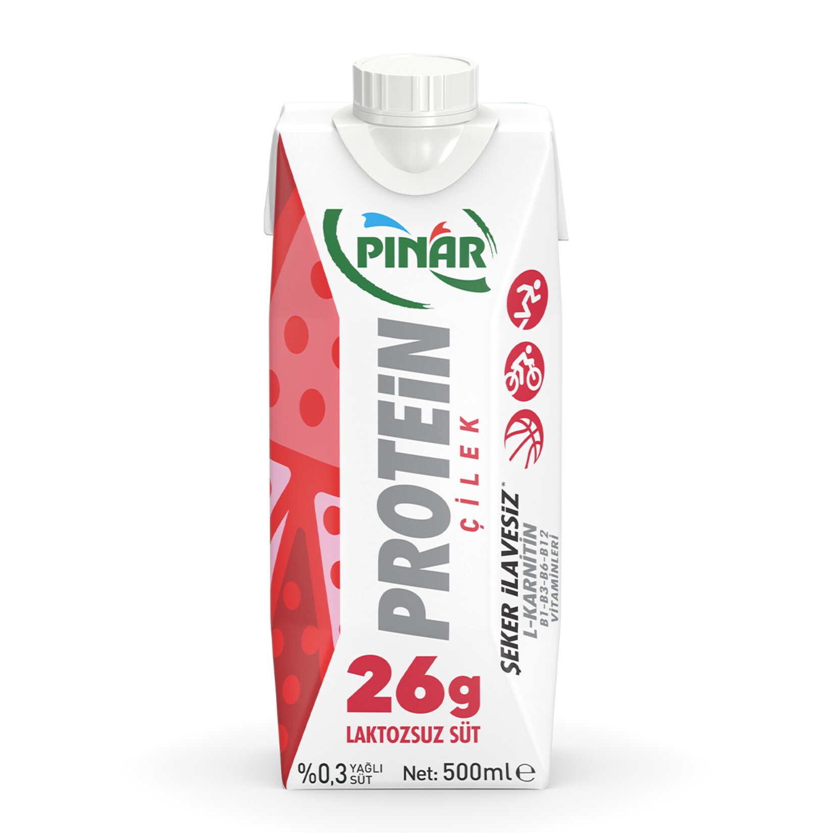 PINAR SÜT PROTEİN ÇİLEKLİ 1/2