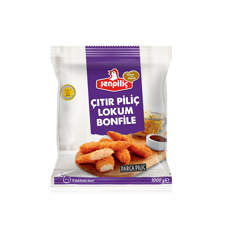 ŞENPİLİÇ ÇITIR PİLİÇ LOKUM BONFİLE 1.000 GR
