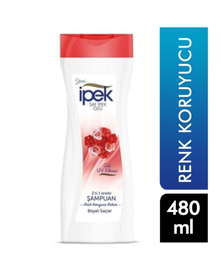 İPEK ŞAMPUAN 480 ML GÜL ÖZLÜ