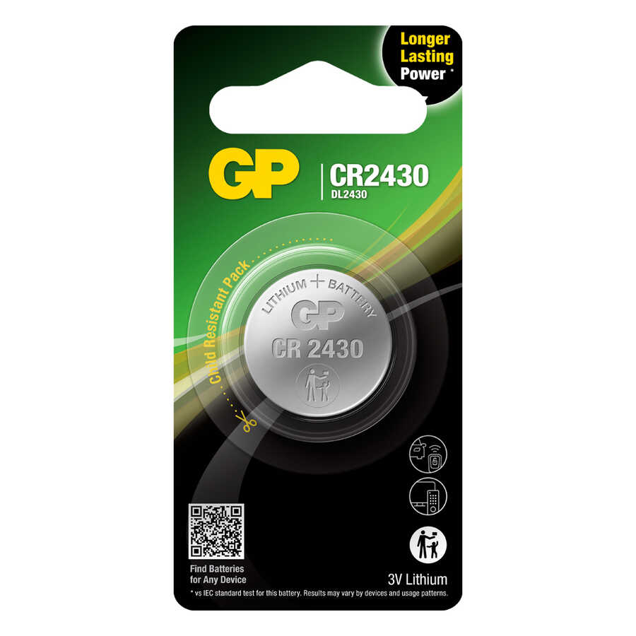 GP PARA PİLİ CR2430-2450