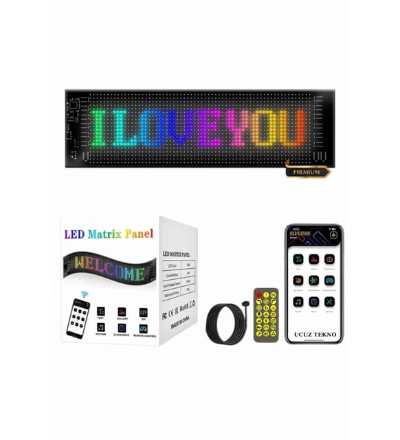 TECH LED MATRİX 16X64 LED PANEL