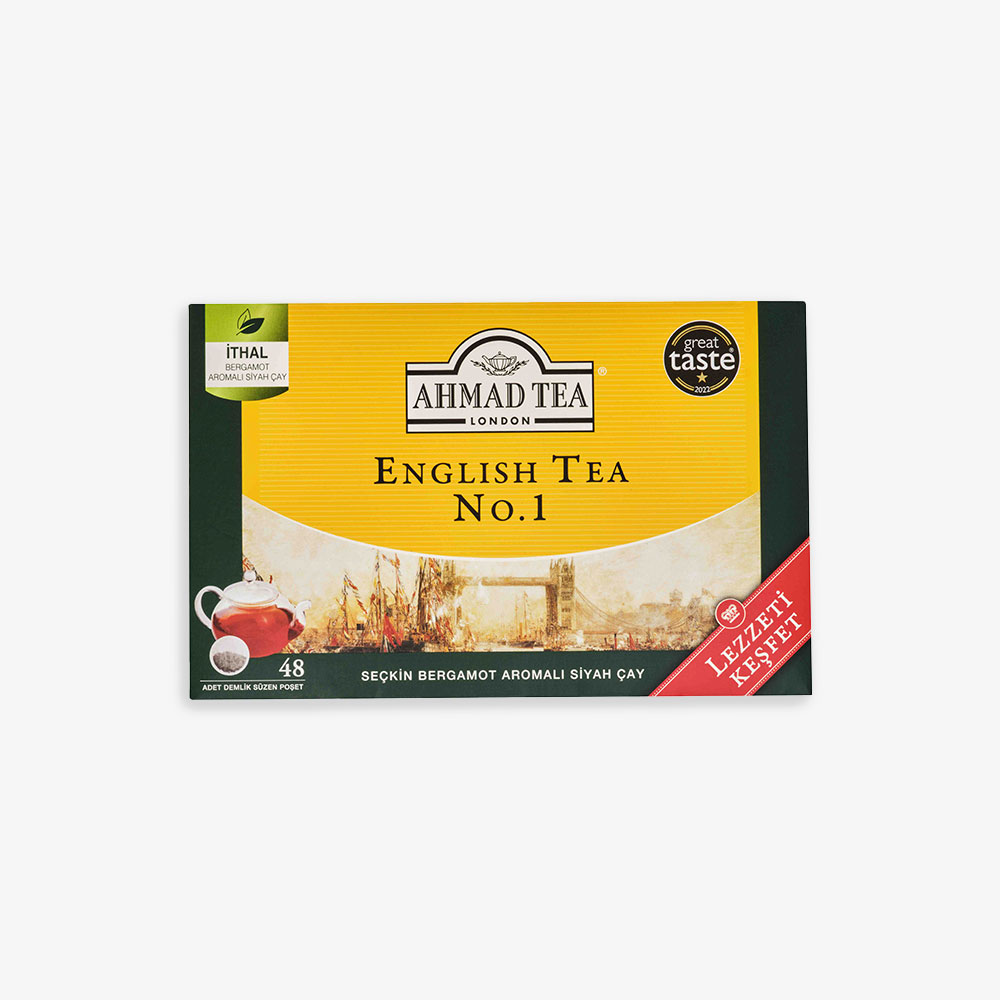  AHMAD TEA ENG TEA NO.1 48X3,2 GR DEMLİK POŞET ÇAY 12 ADET
