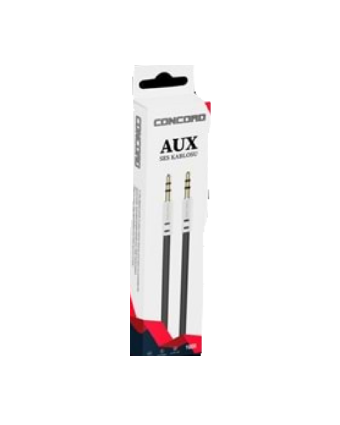 CONCORD C-817 SLİM FLAT 1.50M STEREO AUX KABLO