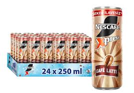 NESCAFE XPRESS ZERO LATTE 250 ML(24 ADET)