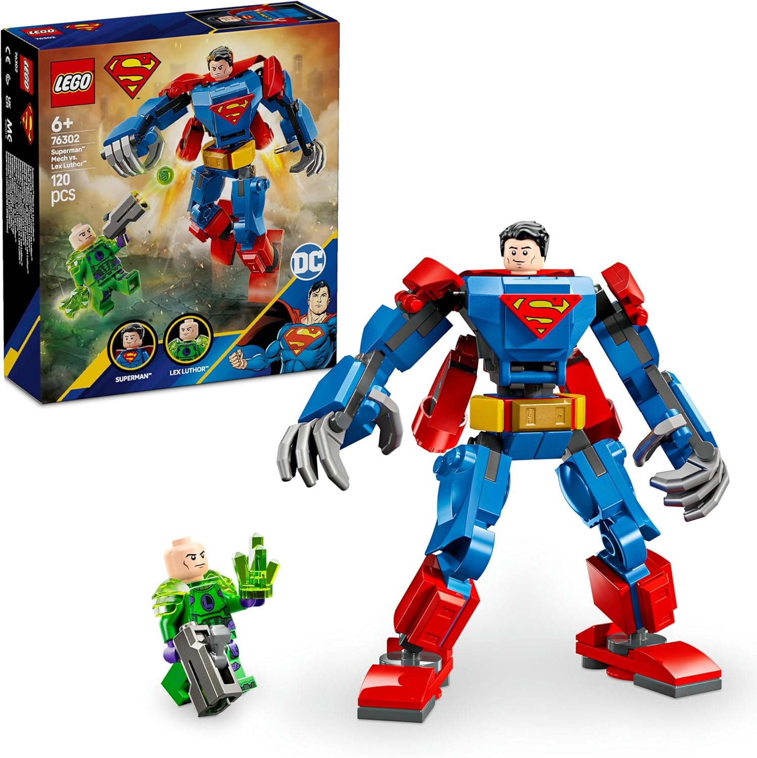 SUPERMAN MECH VS.LEX LUTHOR