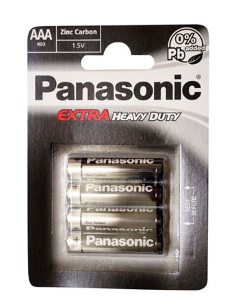 R03UE/4BP PANASONİC MANGANEZ BLİSTER İNCE PİL